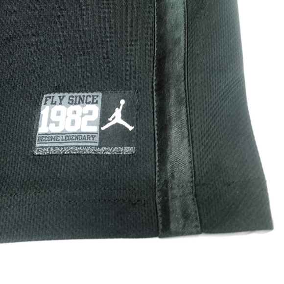 Jordan 23 AIR JORDAN Basketball Jersey Youth XL Black/White Stitch Letters/#'s - Picture 8 of 11